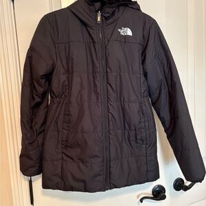 The North Face Black Reversible Hooded Jacket